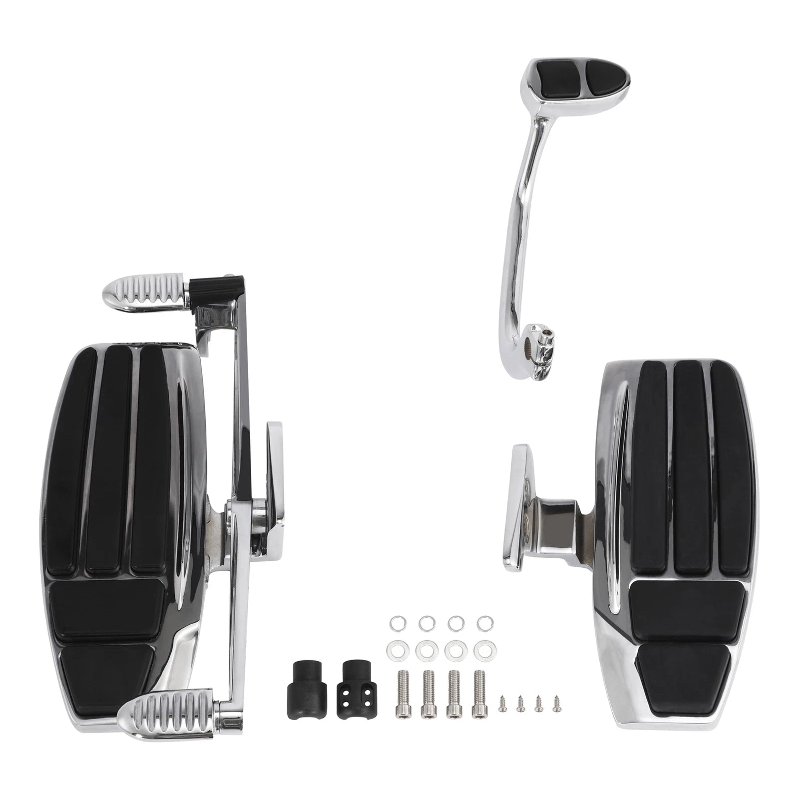 Chrome Driver Footboard for Honda Goldwing 1800 (2001–2017)