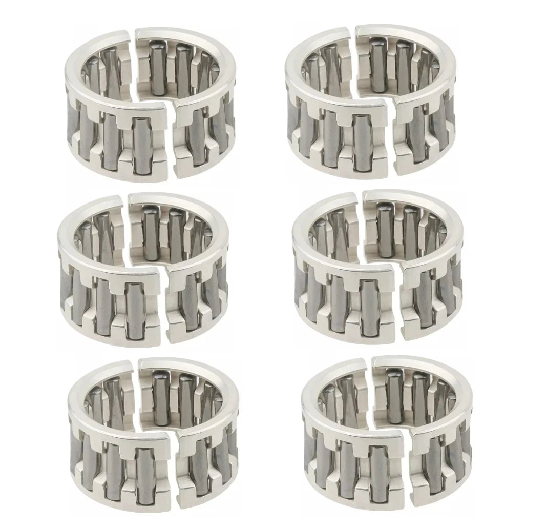 Set of 6 Lower Rod Split Bearings for Yamaha Outboards 48/55/75/85/90 hp (N/A)