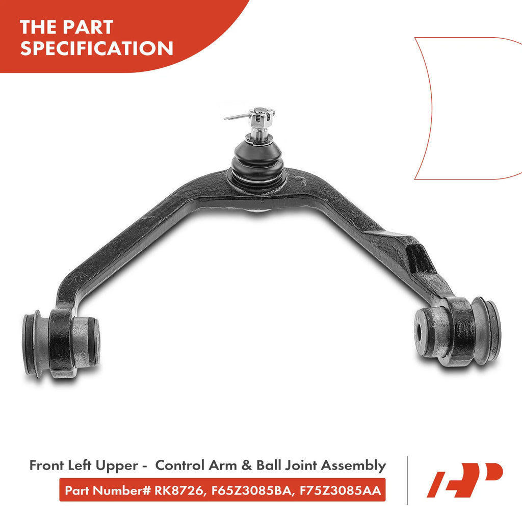 2X Front Upper Control Arm Ball Joints for Ford F-150 F-250 (1997–2003)