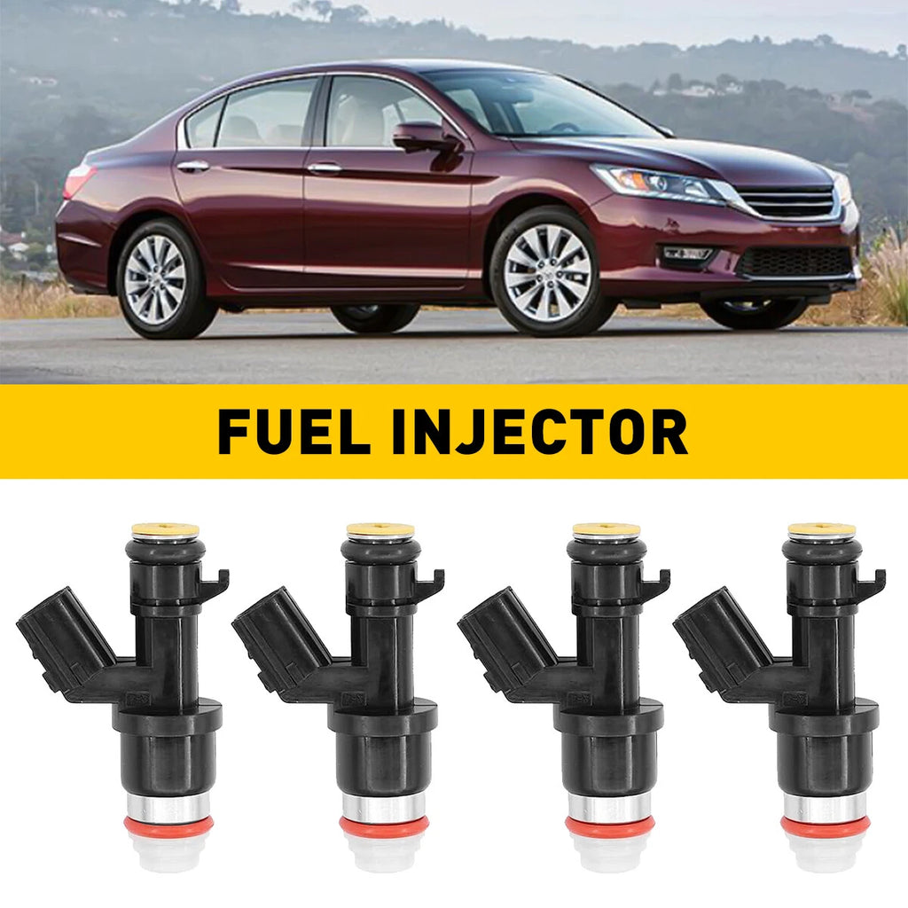 Set of 4 Fuel Injectors for Honda Accord CR-V Civic Acura TSX ILX (2.4L)