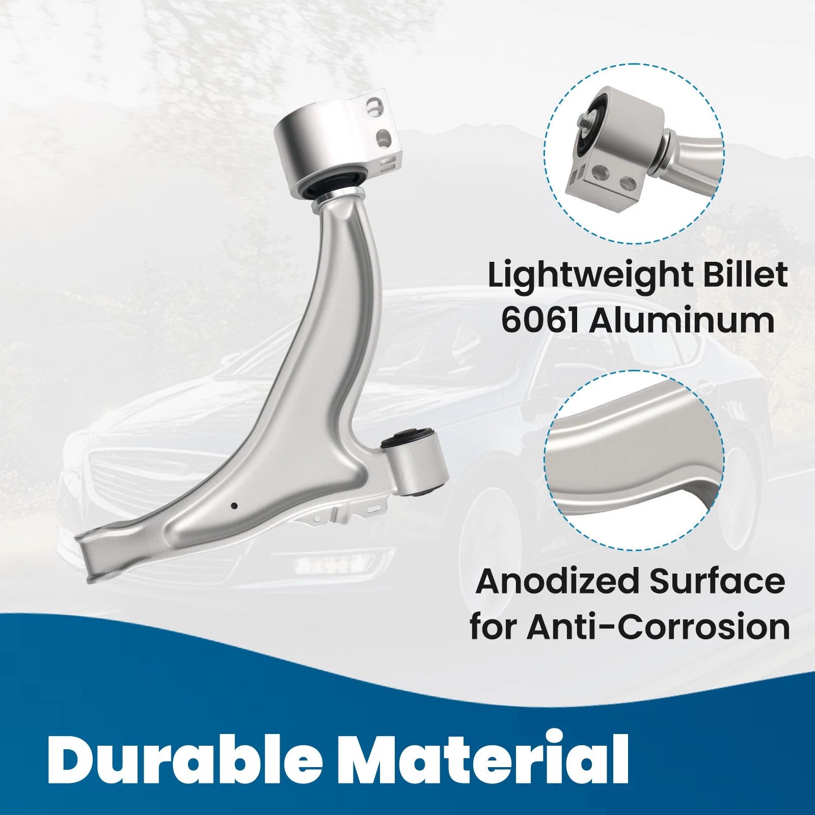 Front Right Lower Control Arm for Cadillac XTS (2013–2017), Buick Allure (2010)