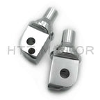 Chrome Footpeg Adapter for Harley Softail Slim FLSL Breakout FXBR (2018–2023)