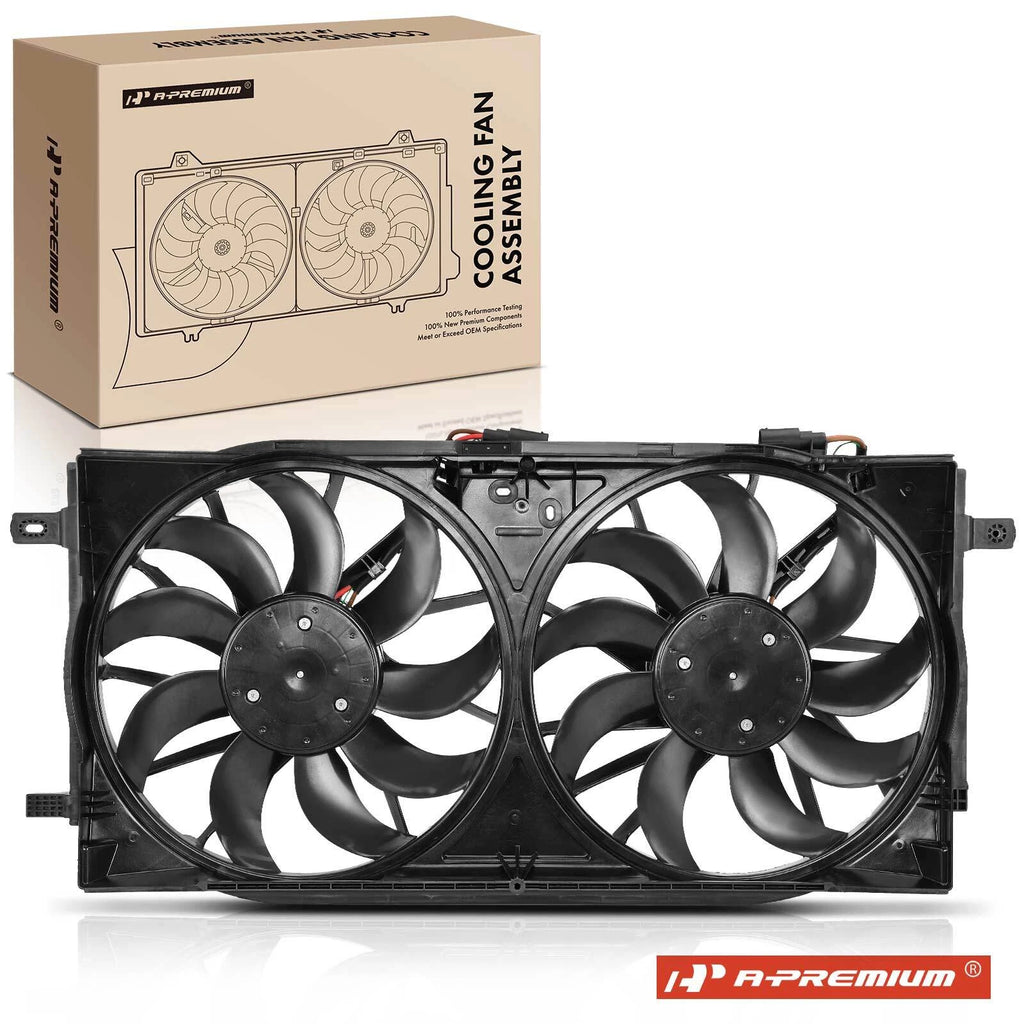 Dual Cooling Fan Assembly with Brushless Motor for Ford Ranger Bronco 