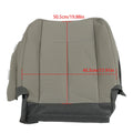 Driver Side Bottom Leather Seat Cover for Ford Expedition (2007–2014) Gray