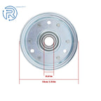 Set of 2 Idler Pulleys for King Kutter RFM Series (4' 5' 6') 164090