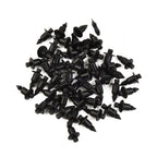 50pcs 6mm Fairing Trim Plastic Push Fit Rivet Clips for Suzuki