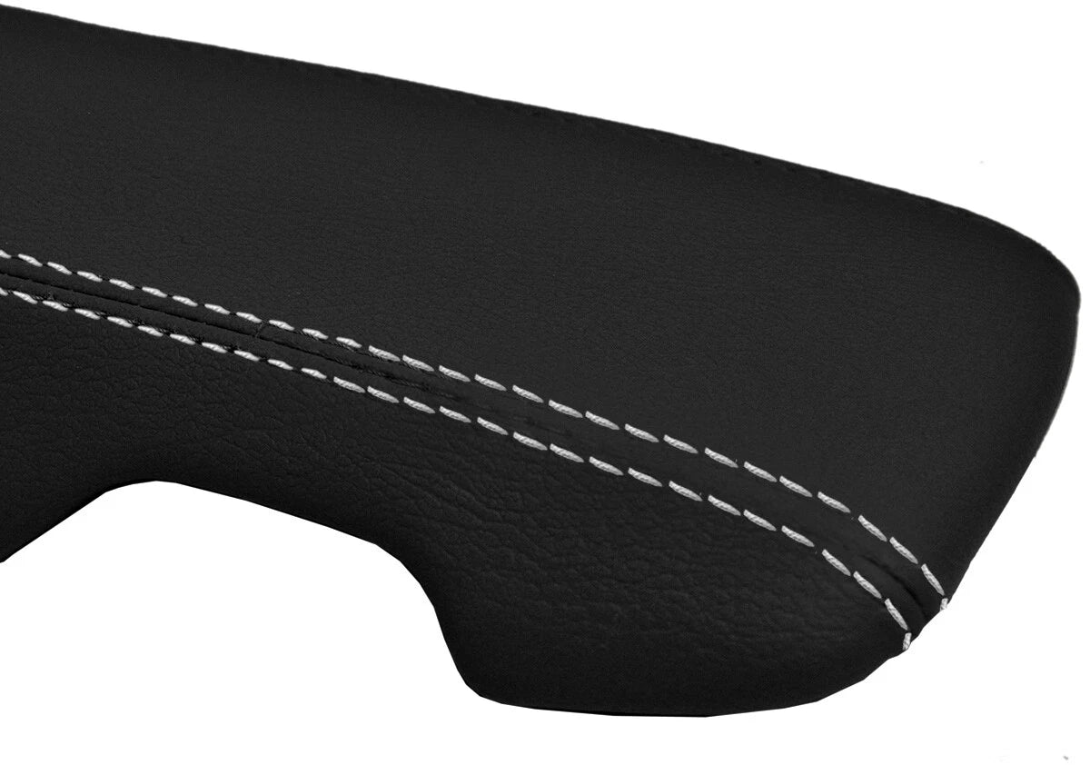 Console Lid Armrest Cover for Porsche 911 991 Carrera (2012–2019) White Stitch