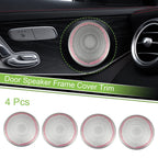 Set of 4 Door Speaker Frame Cover Trim for Mercedes Benz C E GLC Class