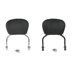 Sissy Bar Backrest Pad for Harley Freewheeler FLRT (2015–2025) Black/Chrome