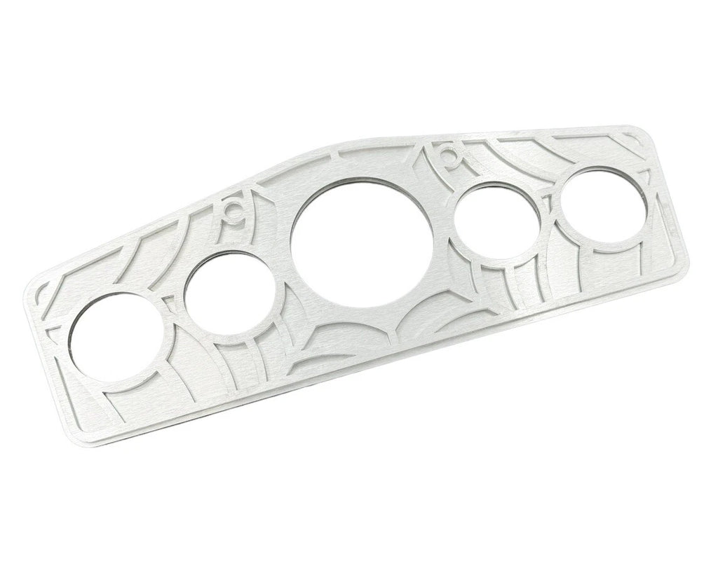 Dash Gauge Panel Cluster Aluminum Bomber Design for Hot Rod Custom (1930–1950)