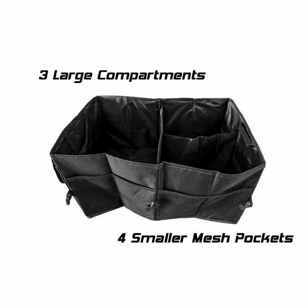 Black Trunk Cargo Foldable Organizer Storage Bag for Honda (2018-2020)