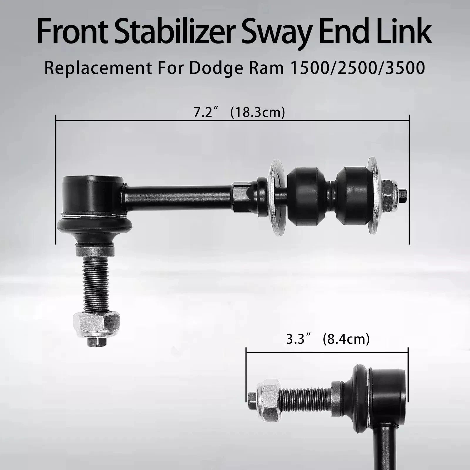 Set of 2 Front Stabilizer Sway Bar Links for Dodge Ram 1500 2500 3500 (2006-2010)