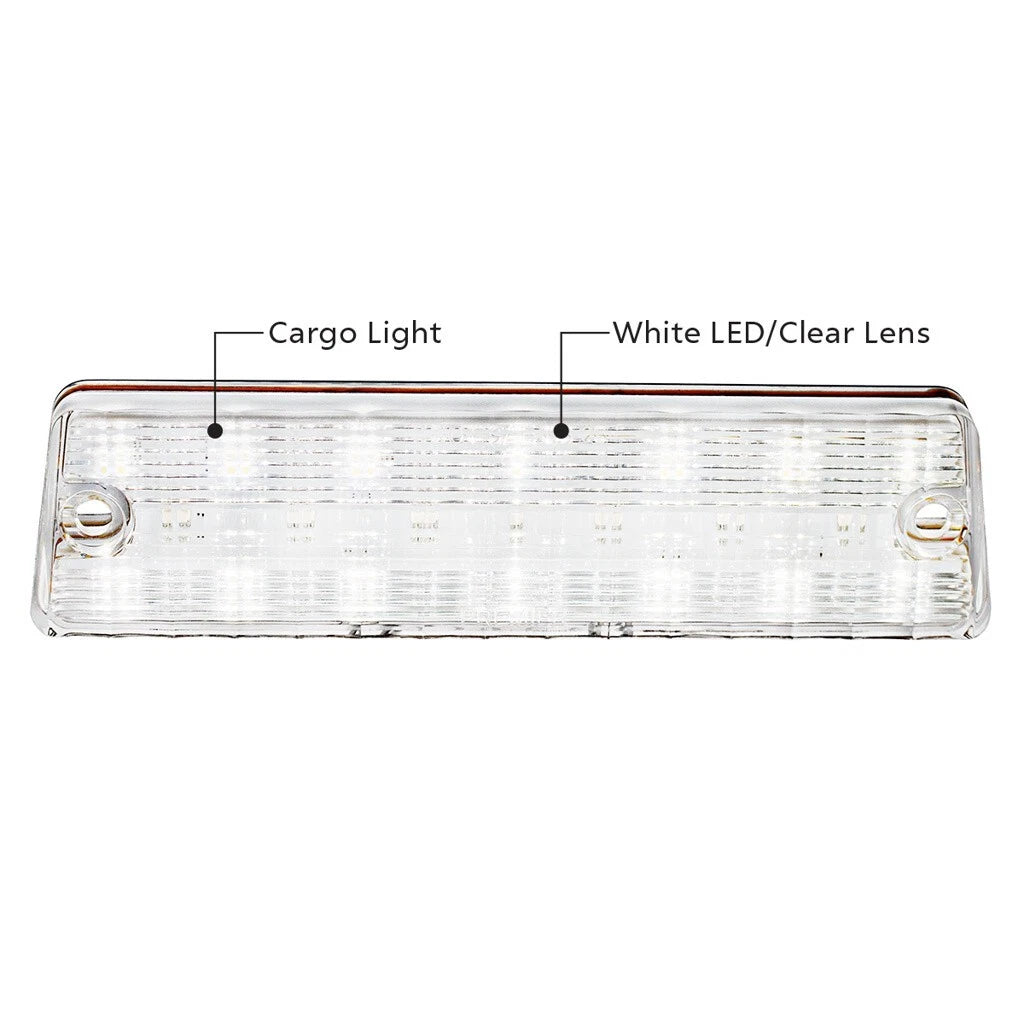 LED Bed Cargo Lamp Lens Replacement for 1988–1993 Chevrolet GMC Pickup