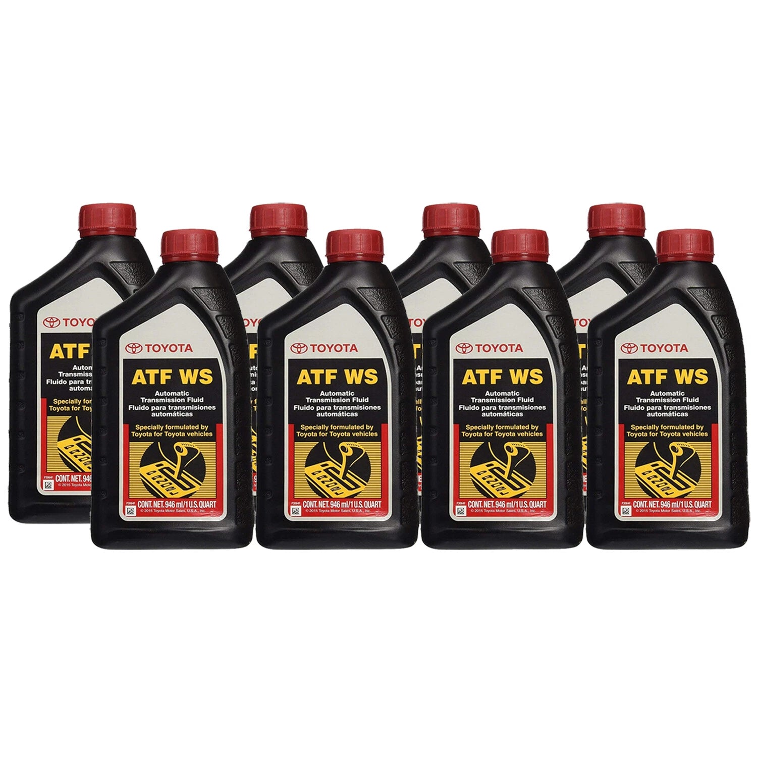8 Quart Genuine Automatic Transmission Fluid for Toyota Sequoia (2001–2023)