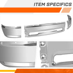 Steel Front Bumper Face Bar for Dodge Ram 1500 (2009–2012) Chrome
