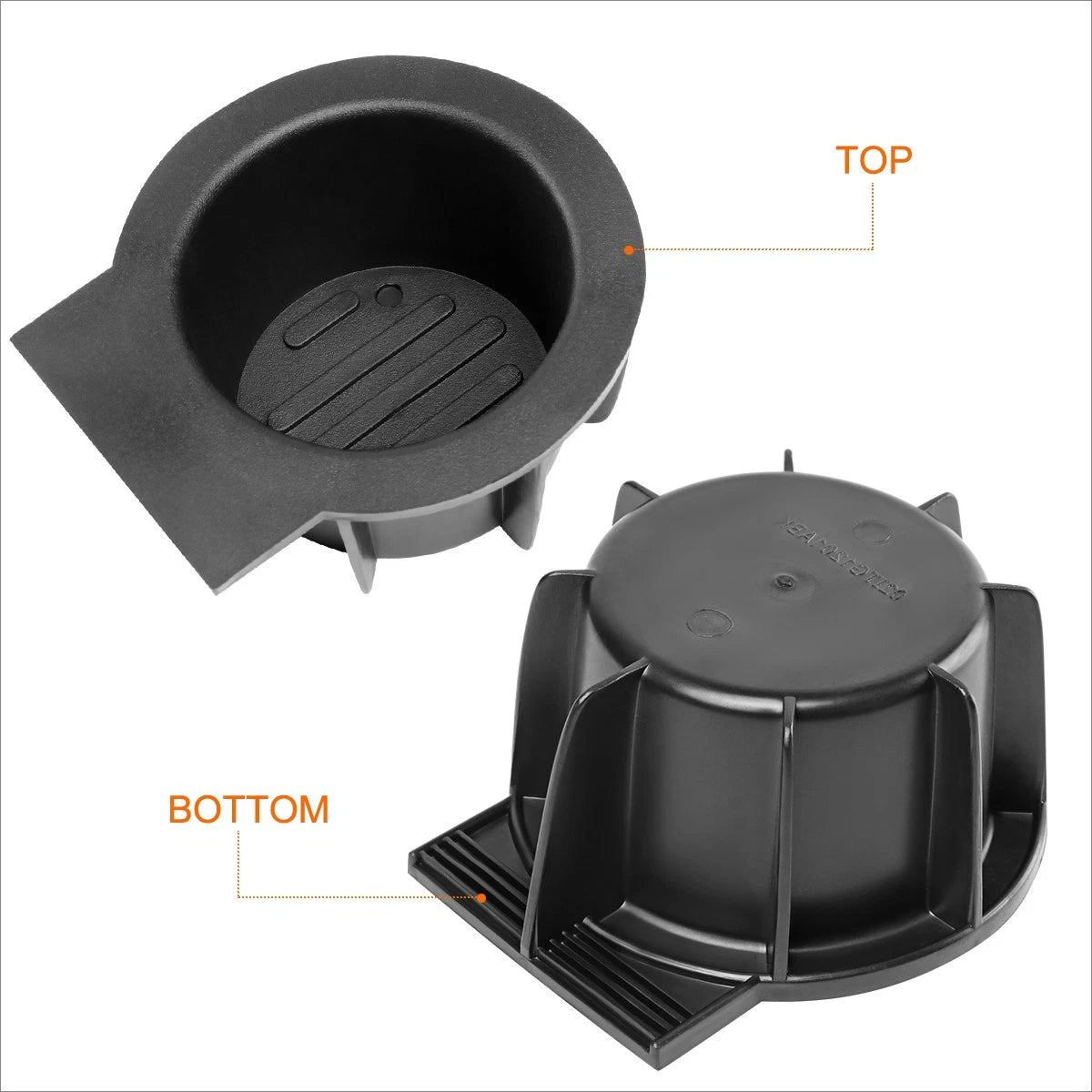 Set of 2 Cup Holder Inserts for Ford Expedition/Lincoln Navigator (2003–2006)