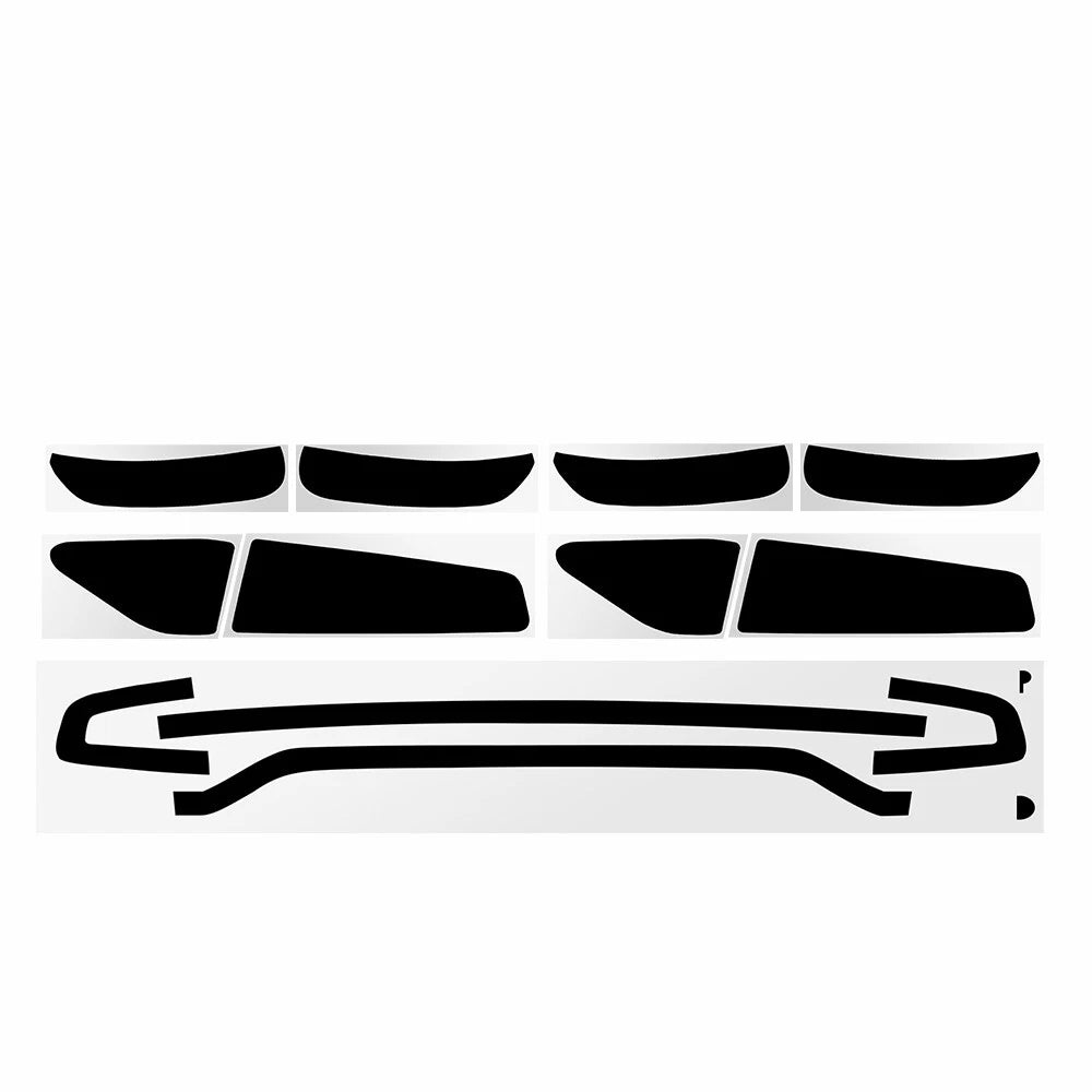 Dark Smoke Tail Light Overlay for Dodge Charger (2015–2023)