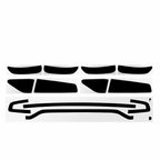 Dark Smoke Tail Light Overlay for Dodge Charger (2015–2023)