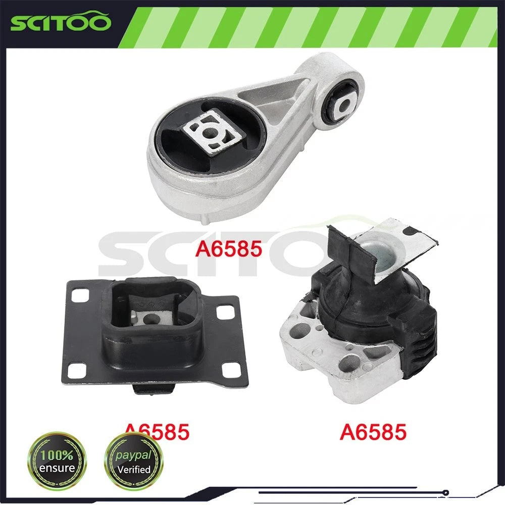 3X Engine Mount for Ford Focus (2005–2007) A5312 A2939