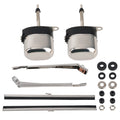 Set of 2 12V Windshield Wiper Motor Universal Street For Ford Chevy Jeep S6558