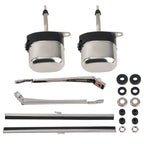 Set of 2 12V Windshield Wiper Motor Universal Street For Ford Chevy Jeep S6558