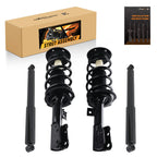 Front Struts w/ Coil Spring & Rear Shock Absorbers for GMC Terrain (2010–2017)