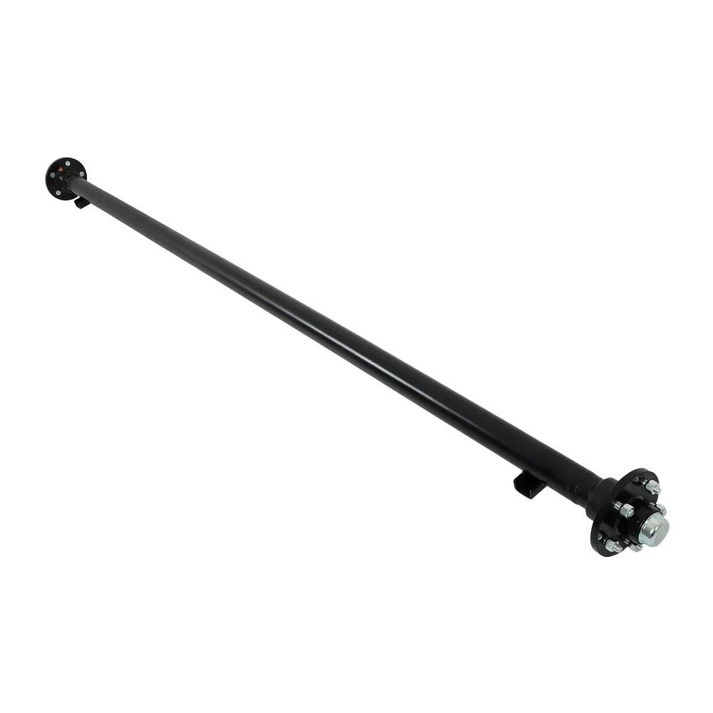 3500lbs Trailer Axle for 5 Lug Trailers (95" Hub Face, 80" Spring Center)