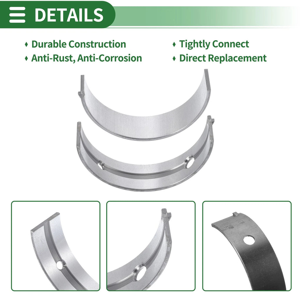 Main Bearing Set No. 210202F900 for Hyundai Santa Fe (2009–2018)