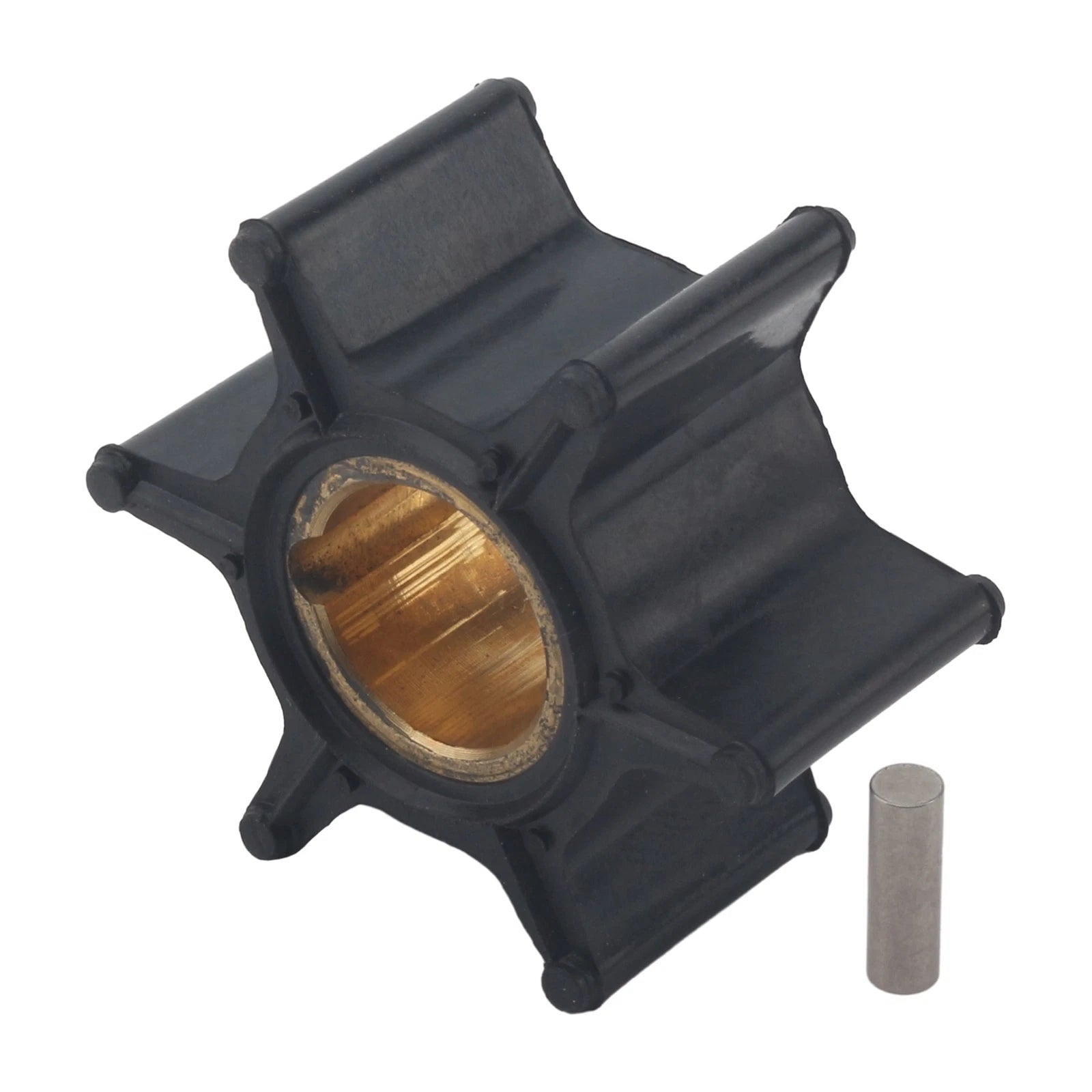 Outboard Water Pump Impeller & Pin for Evinrude Johnson 8-15 HP