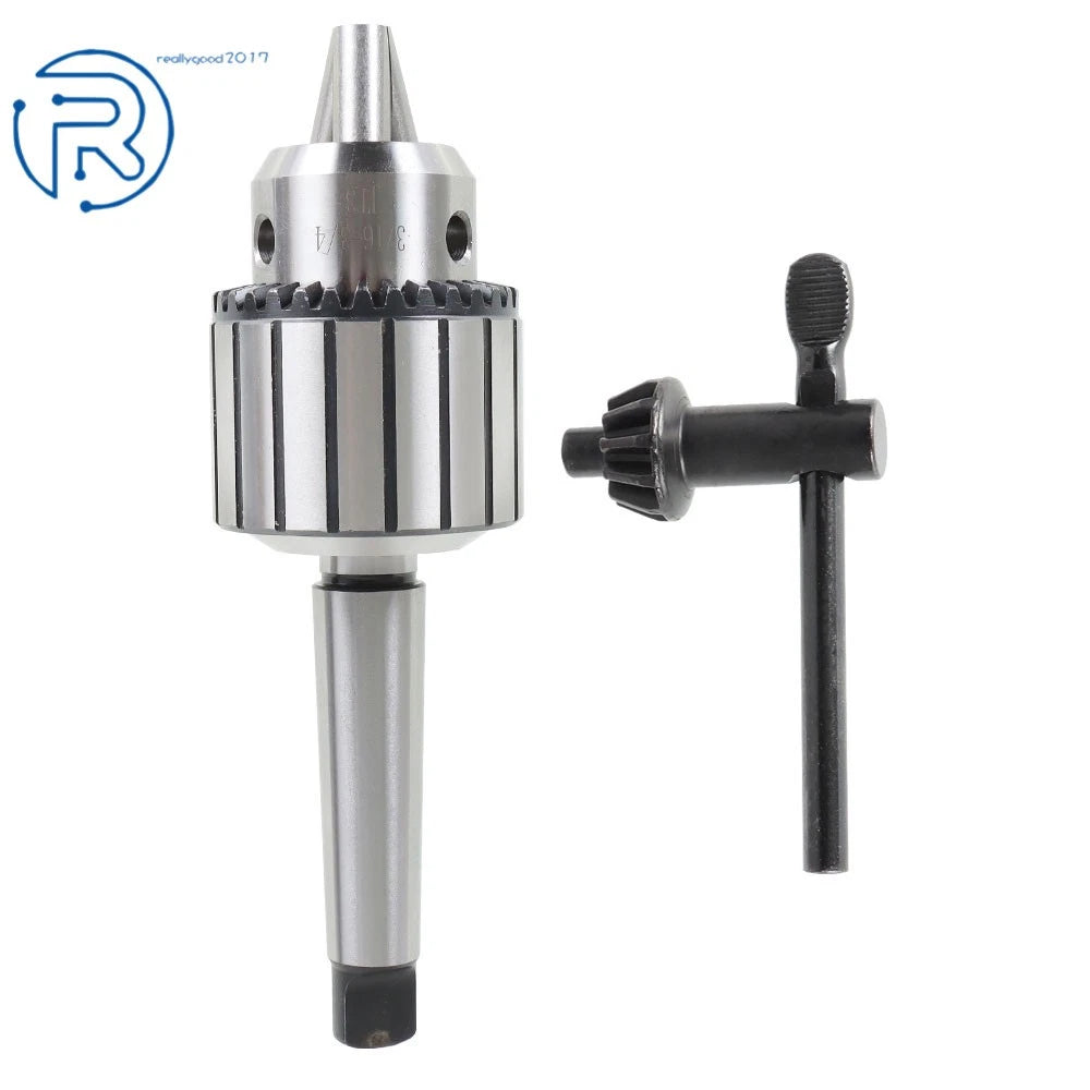 3/4" Heavy Duty Drill Press Chuck for MT3 Taper (3MT)