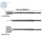 6 Pcs SDS Plus Chisel Set for Rotary Hammer (Concrete Drill Bit)