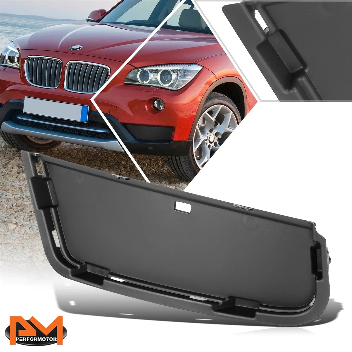 Front Driver Left Side Inner Fog Light Cover for BMW X1 (2013–2015)
