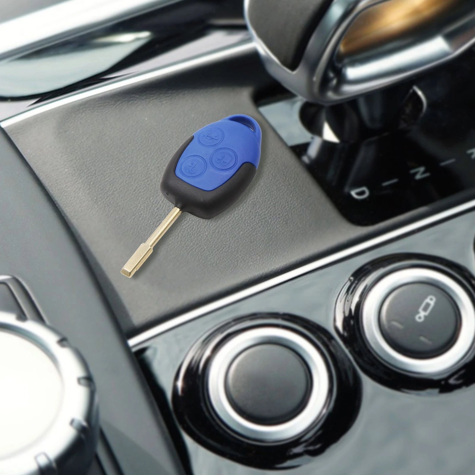 Key Fob Shell Case for Ford Transit Van (1 Button)