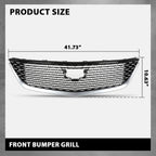 Front Bumper Upper Grille for Cadillac CT5 (2020–2023) with Chrome Trim