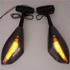 LED Turn Signal Integrated Mirror for Suzuki GSX-R GSXR 600 750 Hayabusa (2001–2023)