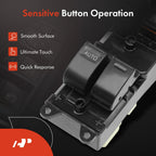 Front Left Power Window Switch for Toyota Sienna (2001–2003)