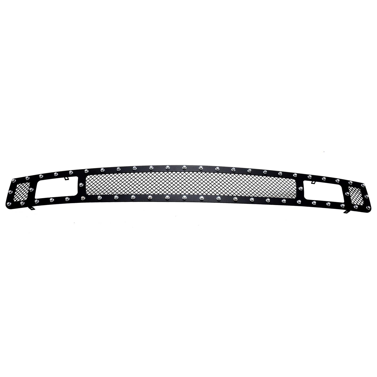 Stainless Black Mesh Rivet Grille for Chevy Silverado 1500 (2007-2013)