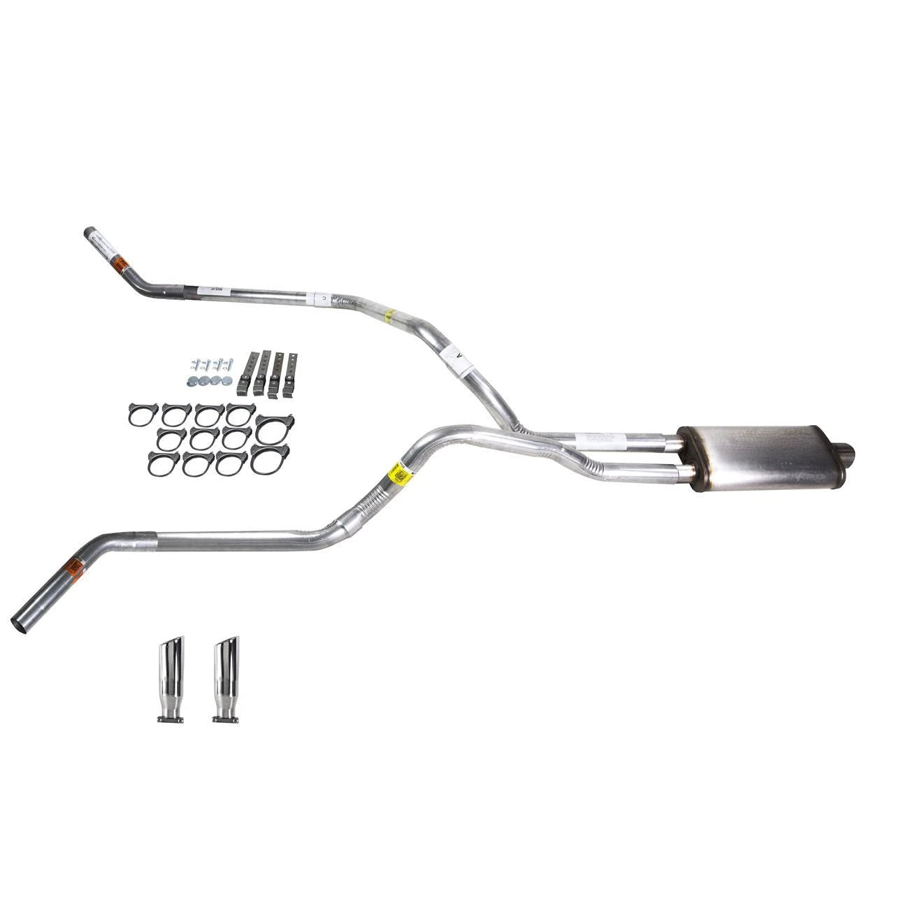 Dual Exhaust 2.5" Stainless Muffler for Ram (2004-2006)