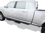 Set of 2 Black Side Step Nerf Bars for Dodge Ram 2500 3500 Mega Cab (2010–2026)