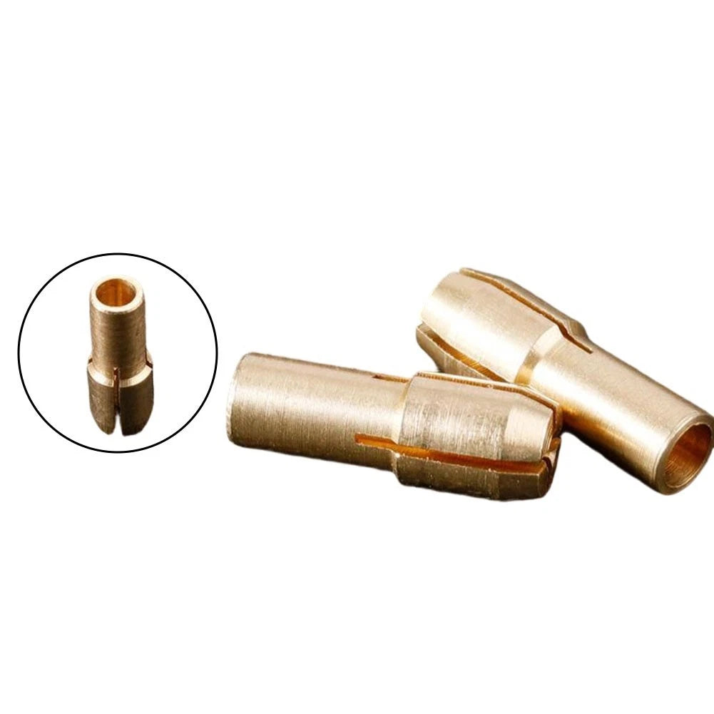 10X Brass Drill Chuck Adapter Set for Engraving Drilling Machines