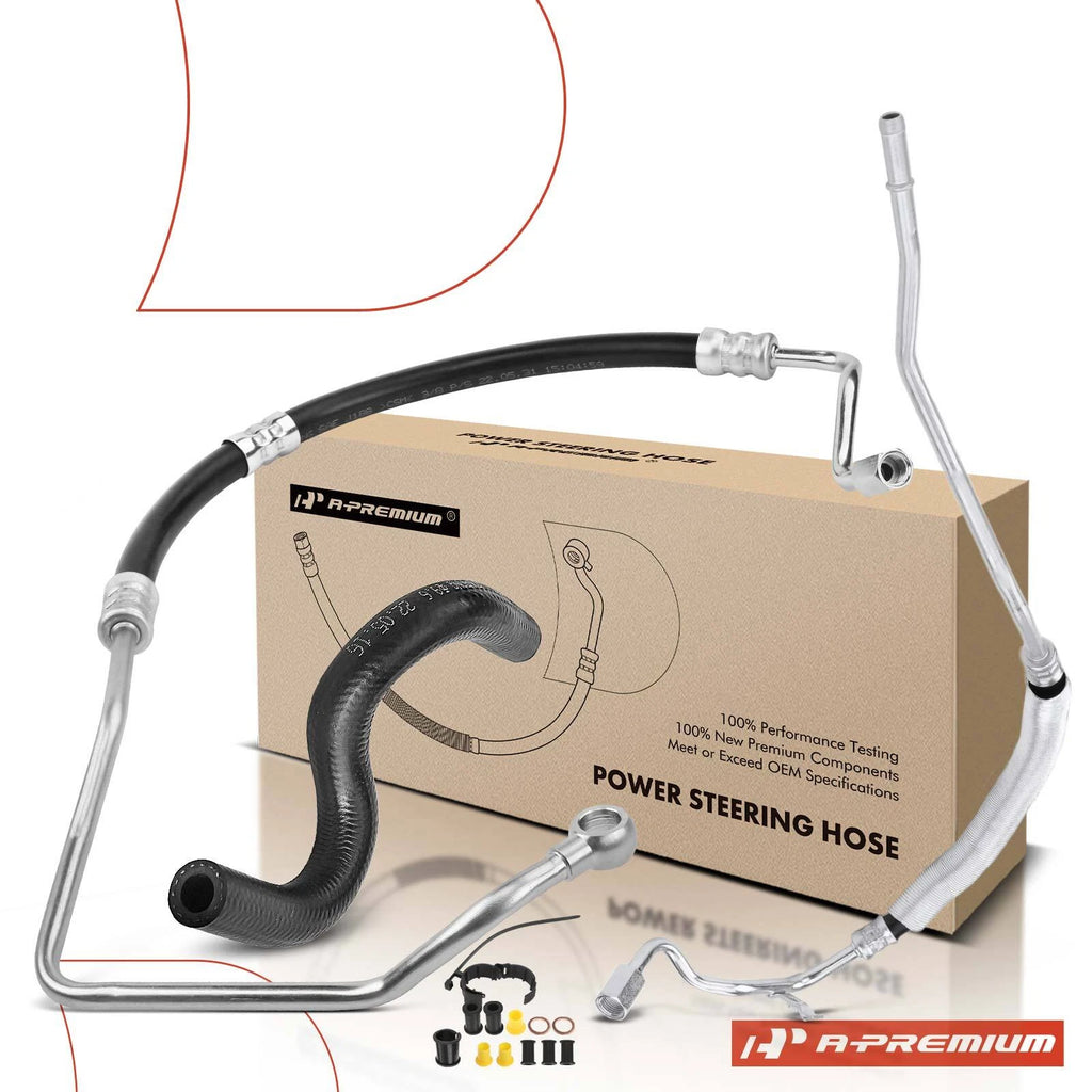 3X Power Steering Pressure & Return Line Hose for Subaru Forester (1998–2008)