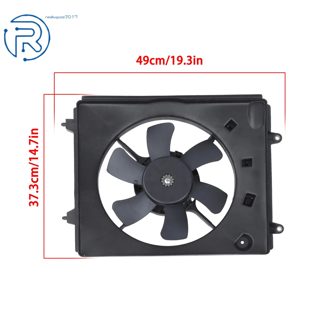 A/C condenser cooling fan assembly for Honda CR-V (2012-2014)