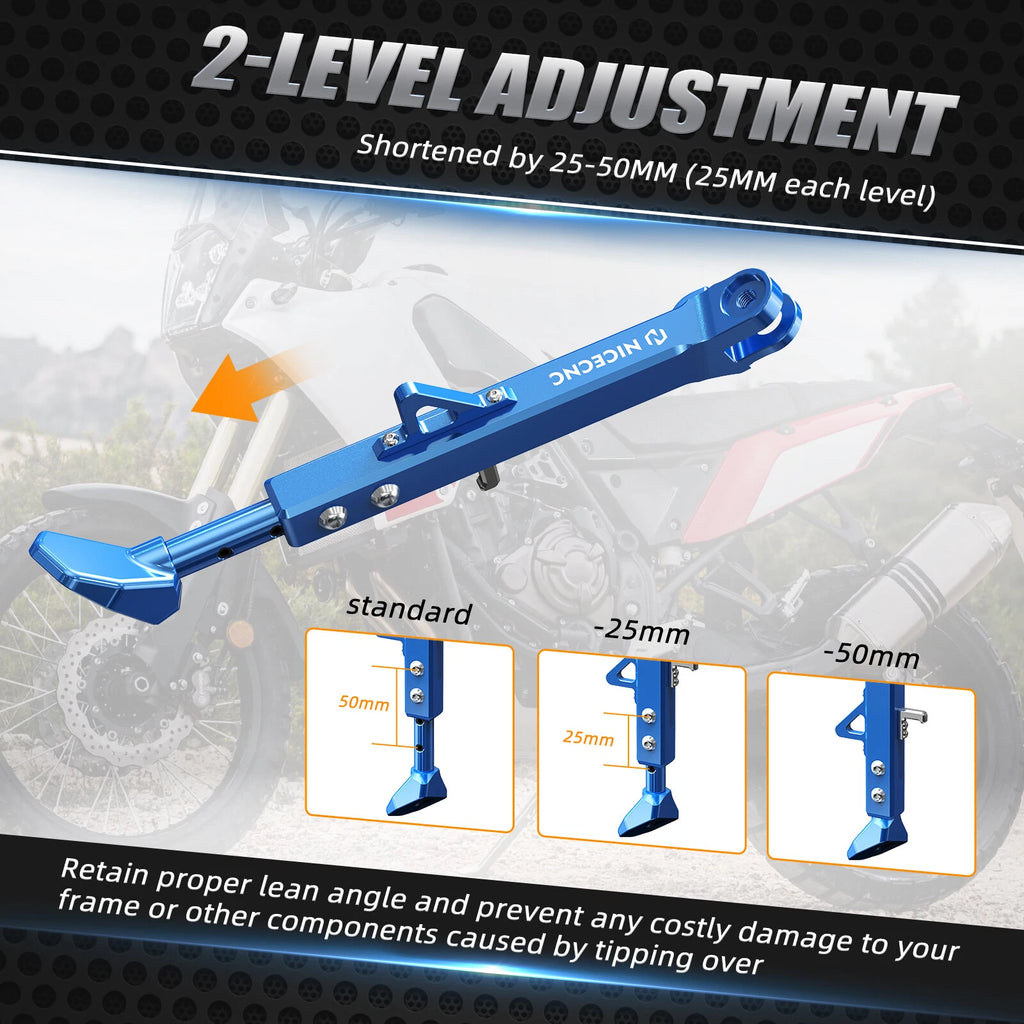 Side Stand Kickstand for Yamaha Tenere 700 Rally Edition (2020–2024)