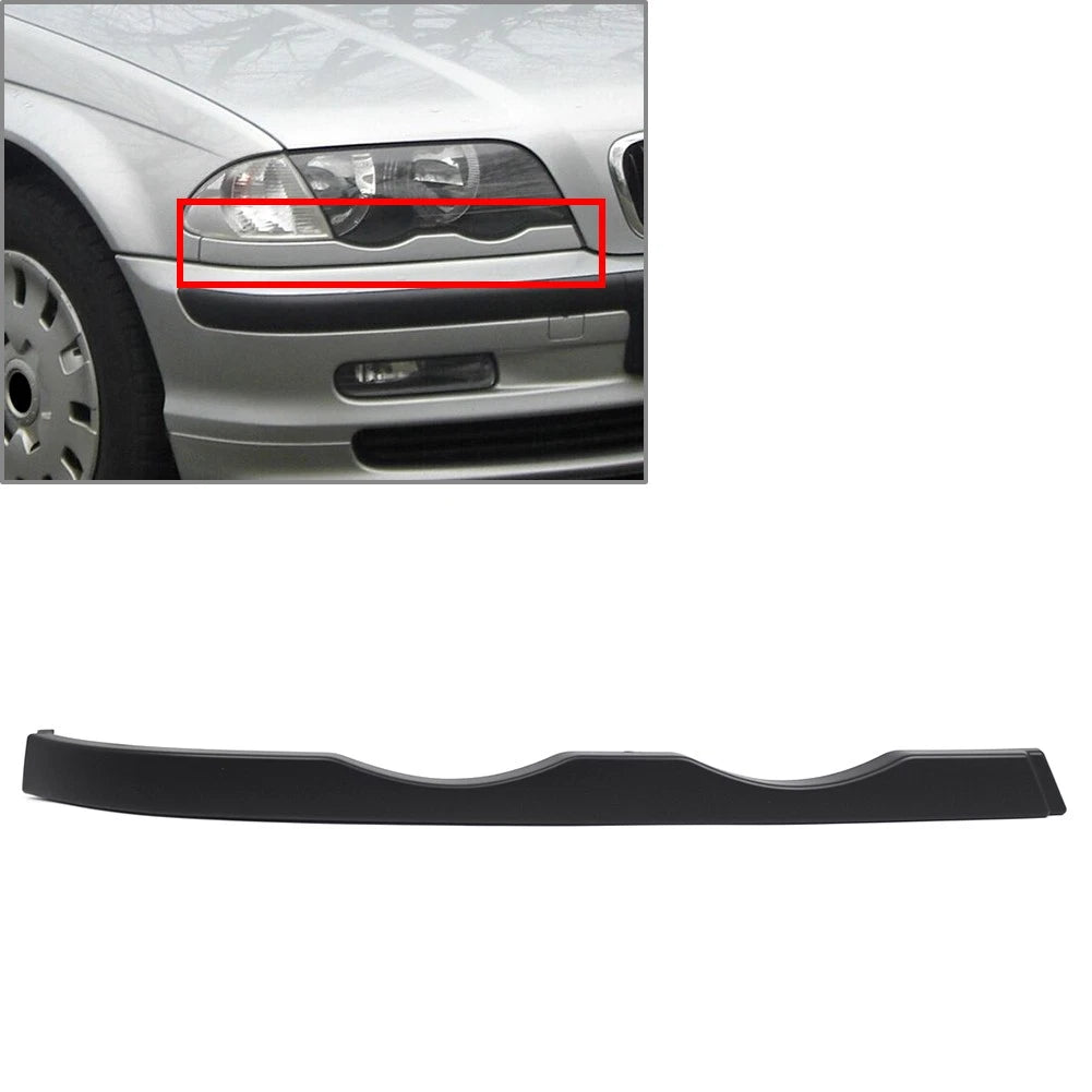 Front Bumper Headlight Lower Molding Trim Right for BMW 3 Series E46 (1997–2005)