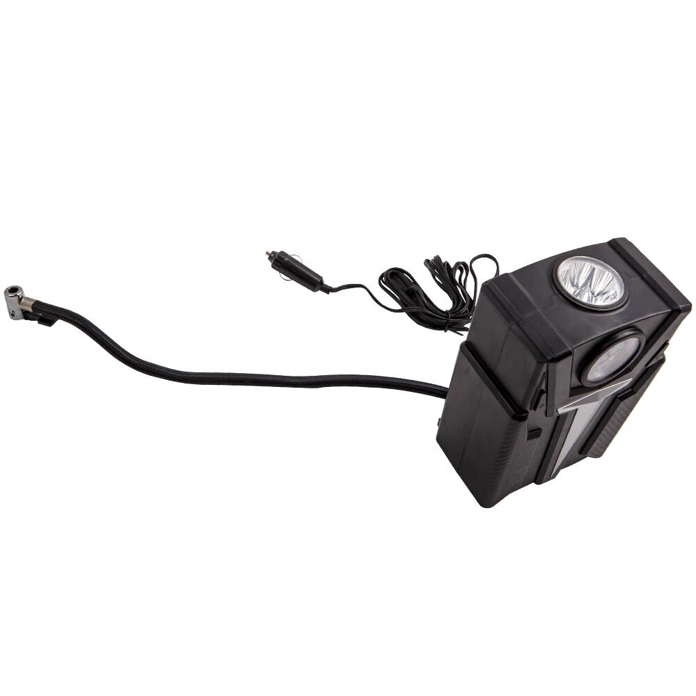 Portable Tire Inflator for Auto (DC 12V) 3 Nozzles (2010–2025)