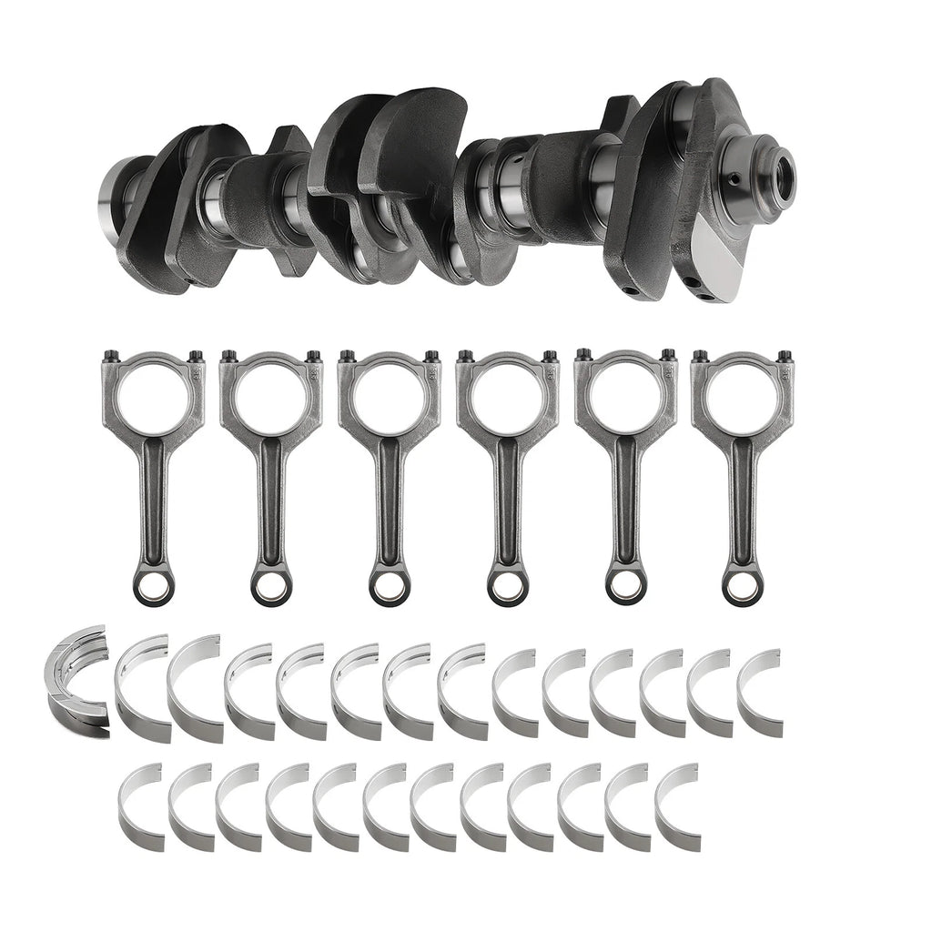 Set of 6 Crankshaft ConRods & Bearings for BMW X1 X3 135i 335i (2011–2019)