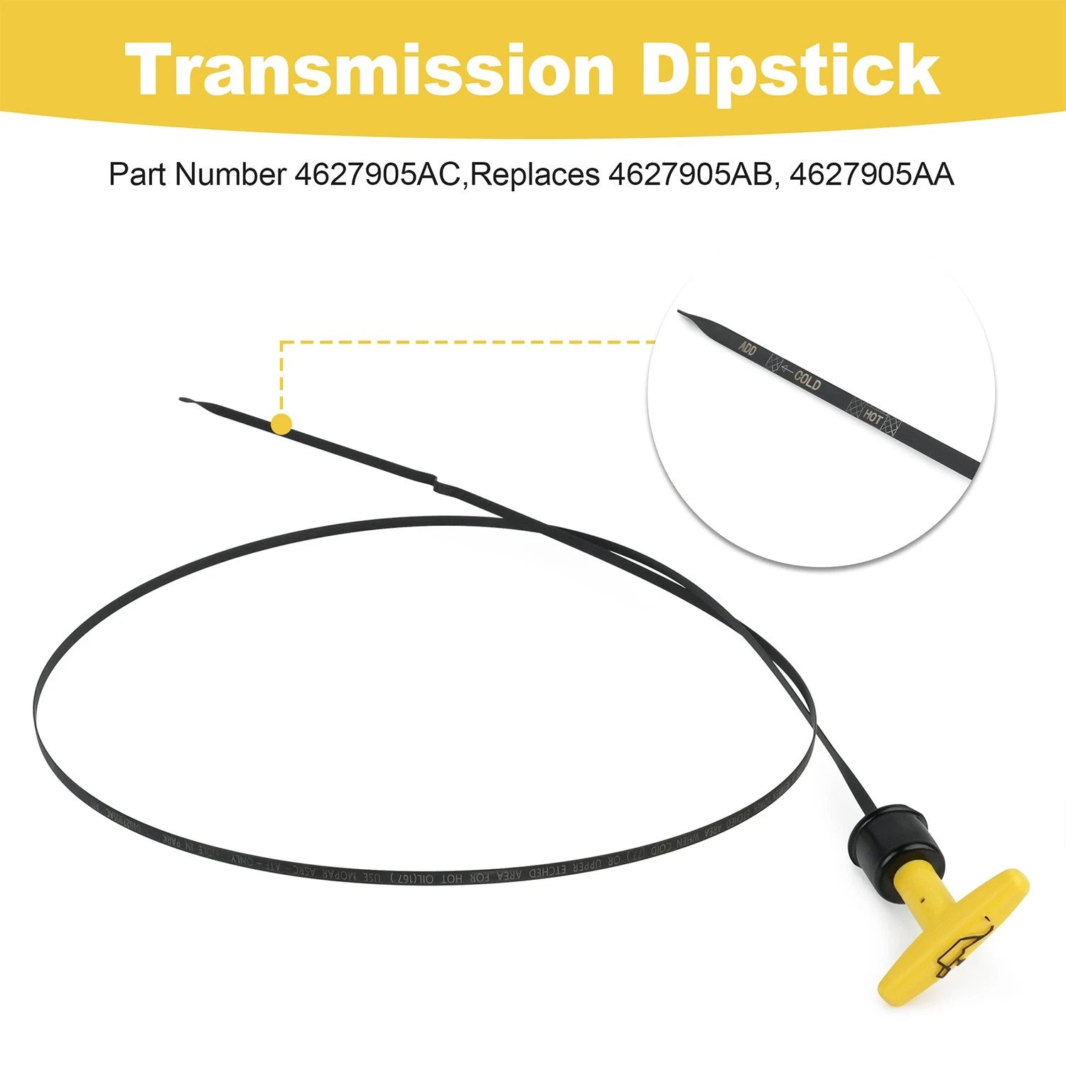 Transmission Fluid Dipstick for Dodge Ram 3500/4500/5500 (2013–2023)