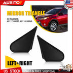 2X Side Mirror Corner Triangle Cover Trim for Toyota RAV4 (2013–2018)