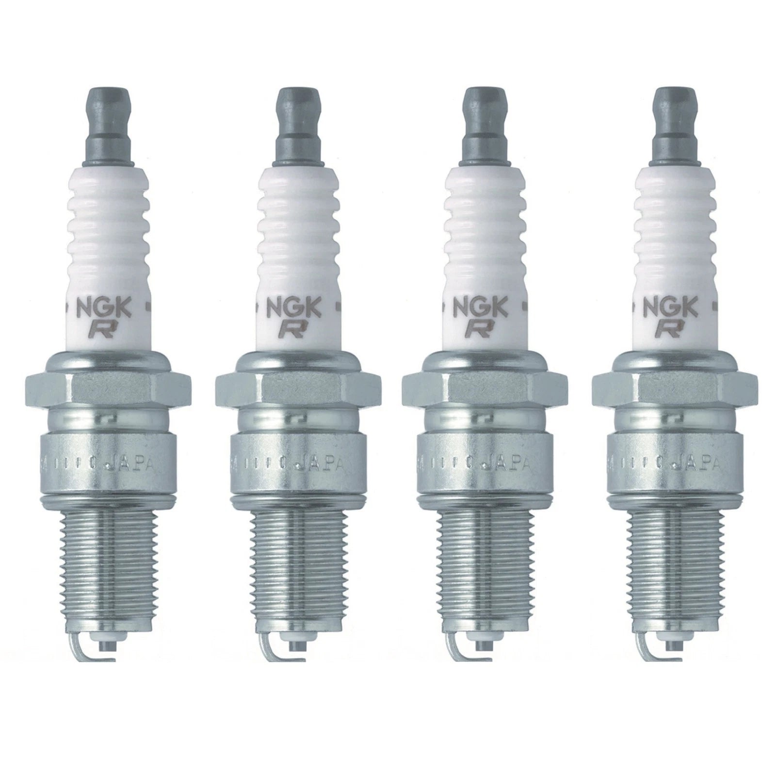 Set of 4 NGK Standard Nickel Spark Plugs for Chevrolet Chrysler Dodge GMC