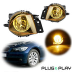 Yellow Front Fog Lamps for BMW 3 Series E90